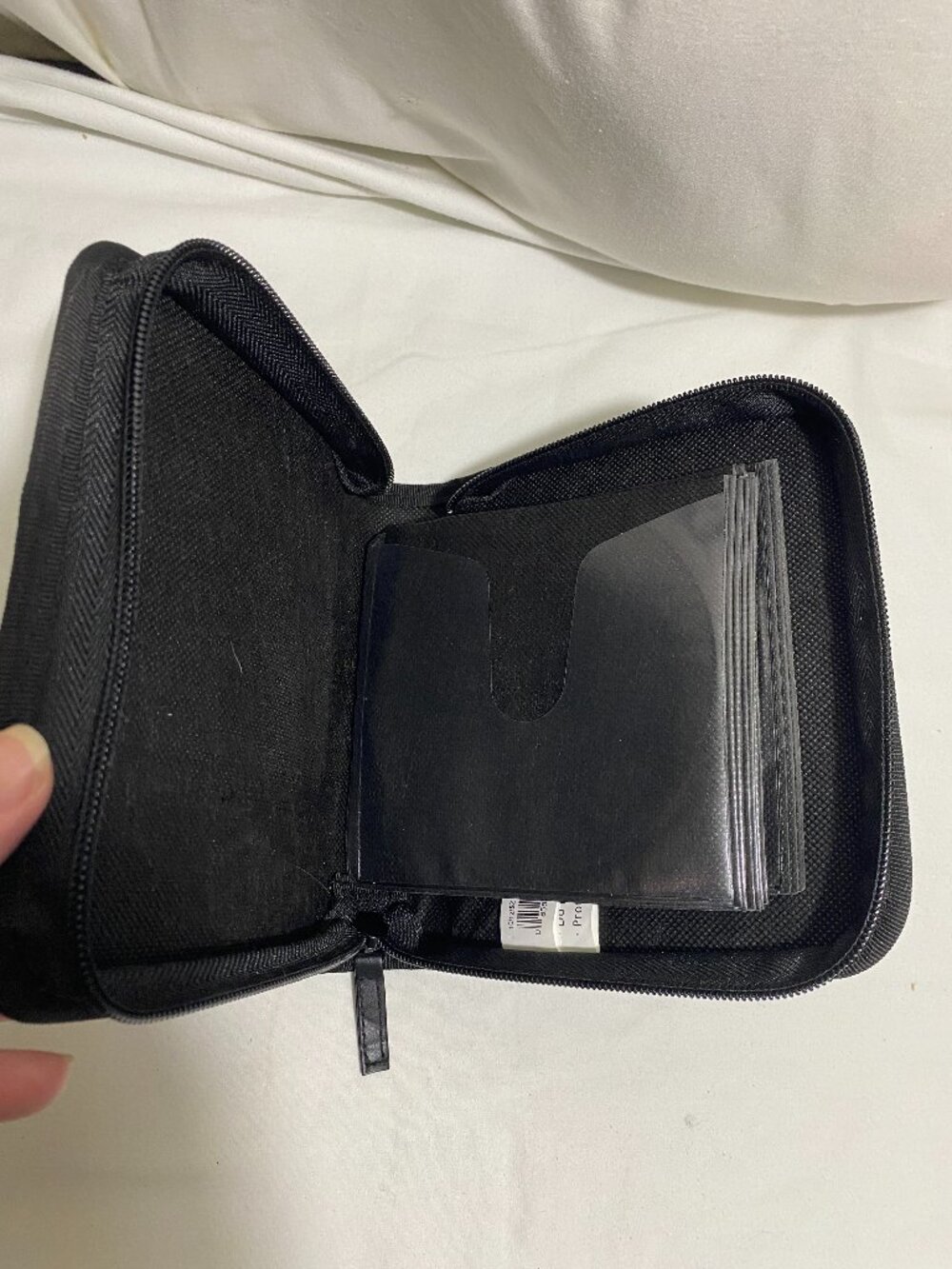 Case Logic 30 CD/DVD Disc Storage Wallet Black Zip Carry Case Organizer Holder